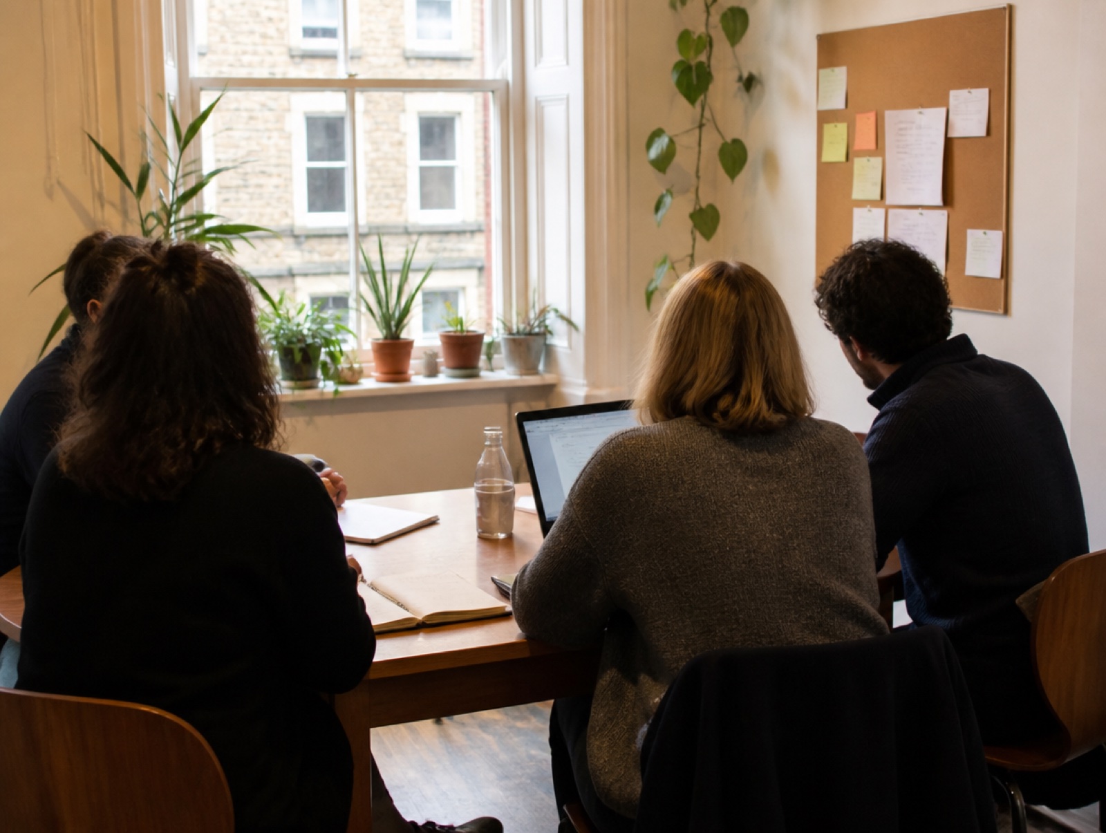Community health workers in a meeting